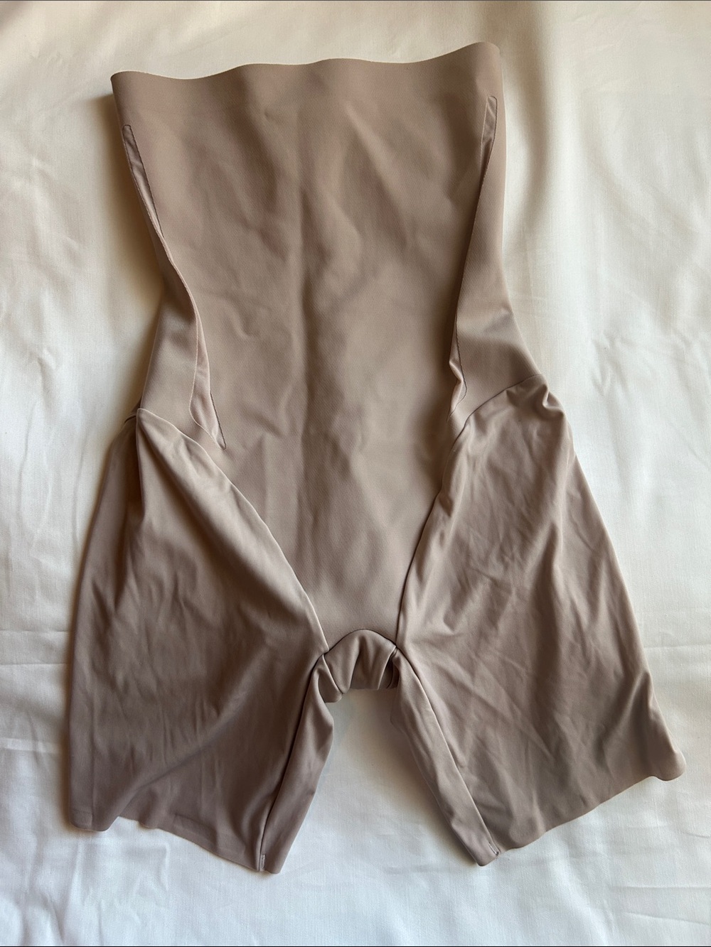 Maidenform Strapless High-Waist Shaping Short - Taupe